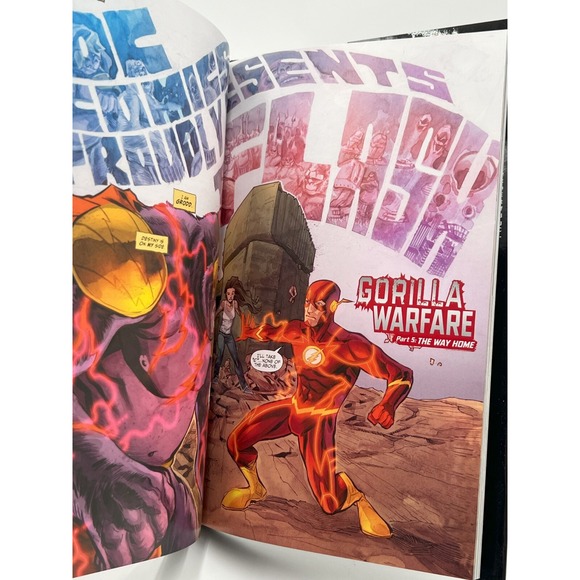 THE FLASH Volume 3 Gorilla Warfare The New 52 DC HCDJ First Print DC Comics - Picture 14 of 14